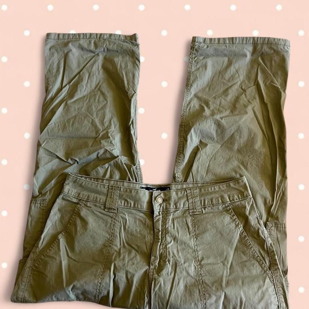 Hollister Co. Women's Olive Green Cargo Pants